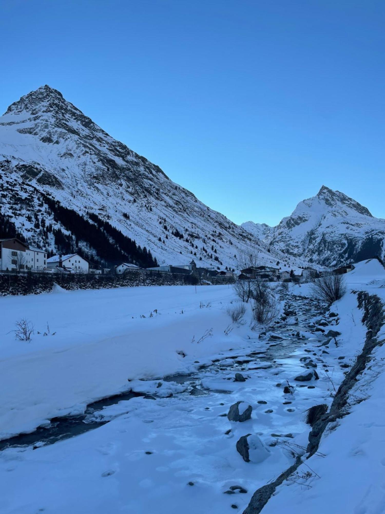 Ferienwohnung Haus Silvretta Galtür Exterior foto